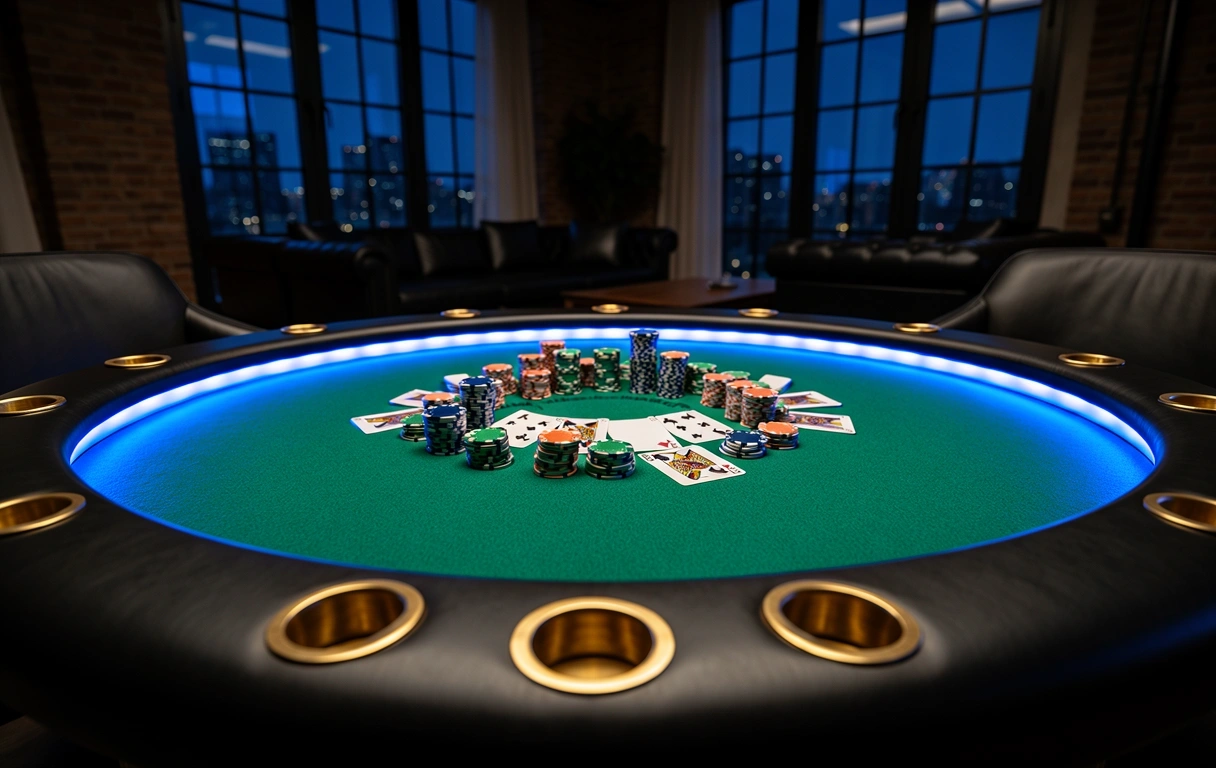 Ambiance LED chez client