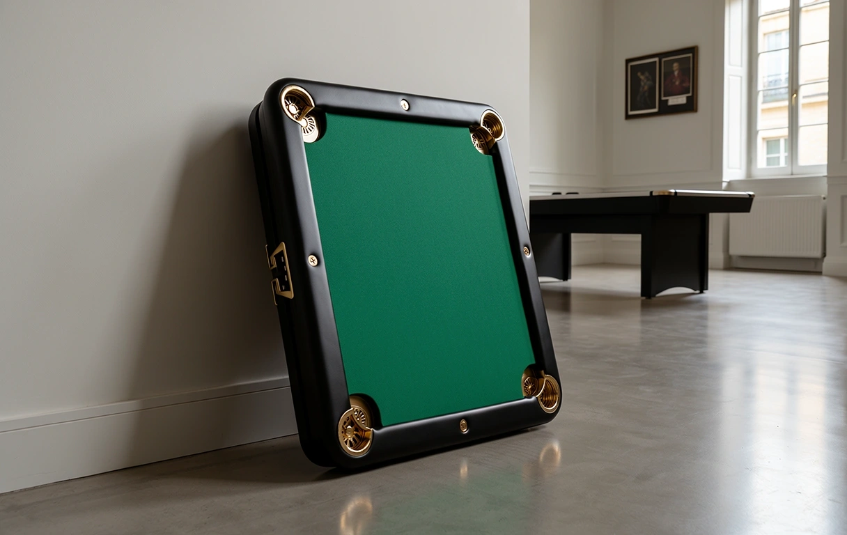 Table pliable discrète