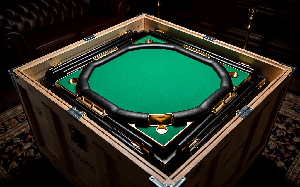 Logistique Table verte