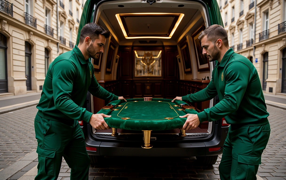 Livraison Table Verte